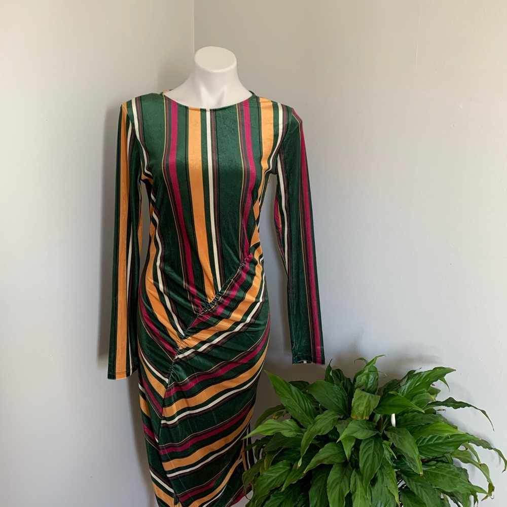Flying Tomato Striped Maxi Dress